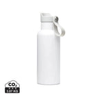 Stainless steel / white / 22.2 x ø 7.1 cm