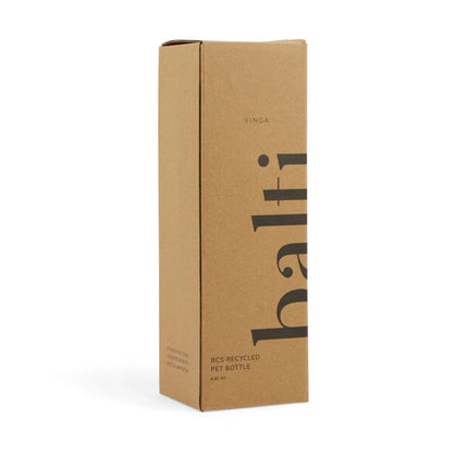 Balti RCS Recycled PET Bottle 600 ML Elegant One Hand Drinkware Atelier Collection - hospitality