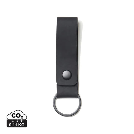 Baltimor Collection Nubuck PU Leather Keyring With Metal Rivet Closure Crafted For Timeless Elegance - hospitality
