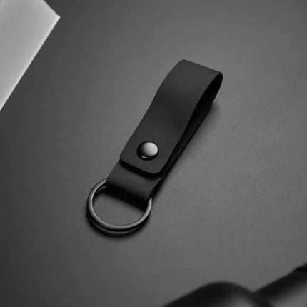 Baltimor Collection Nubuck PU Leather Keyring With Metal Rivet Closure Crafted For Timeless Elegance - hospitality