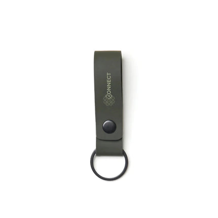 Baltimor Collection Nubuck PU Leather Keyring With Metal Rivet Closure Crafted For Timeless Elegance - hospitality