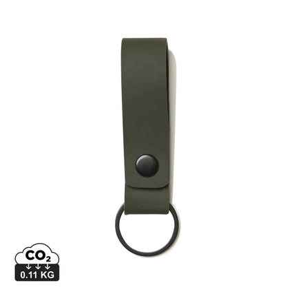 Baltimor Collection Nubuck PU Leather Keyring With Metal Rivet Closure Crafted For Timeless Elegance - hospitality