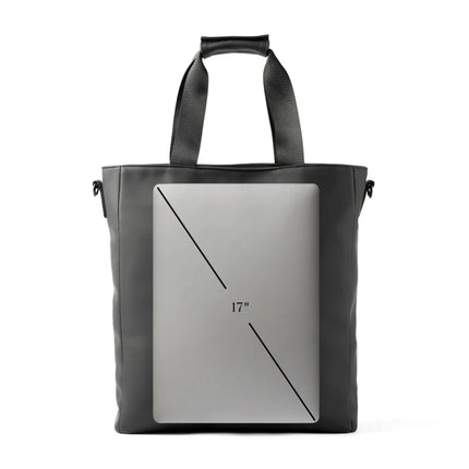Baltimor Collection Office Tote in Water Repellent Nubuck PU with Matte Exterior and Timeless Craftsmanship - hospitality