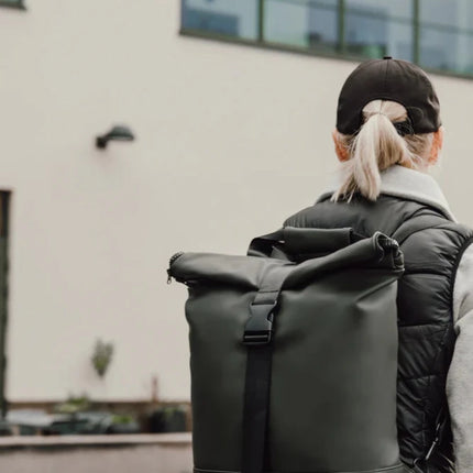 Baltimor Collection Supple PU Leather Bike Bag With Handcrafted Convertible Rucksack And Tote - hospitality