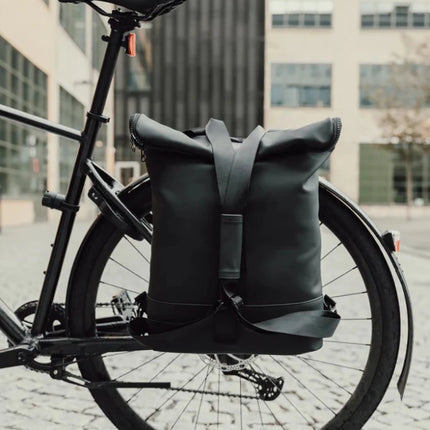 Baltimor Collection Supple PU Leather Bike Bag With Handcrafted Convertible Rucksack And Tote - hospitality