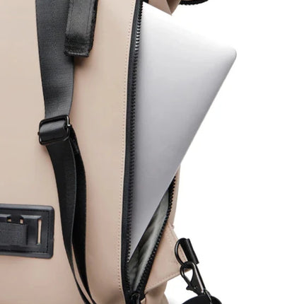 Baltimor Collection Supple PU Leather Bike Bag With Handcrafted Convertible Rucksack And Tote - hospitality