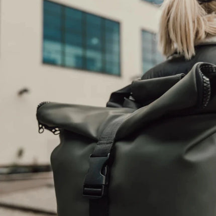 Baltimor Collection Supple PU Leather Bike Bag With Handcrafted Convertible Rucksack And Tote - hospitality
