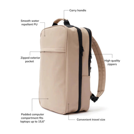Baltimor Collection Travel Backpack With Premium Craftsmanship And Hidden Back Pocket - hospitality