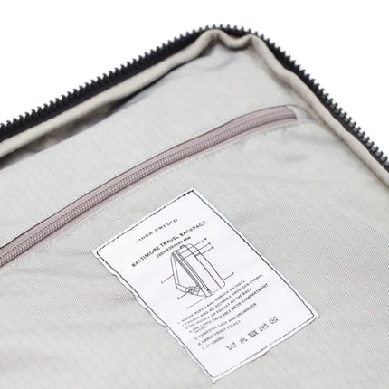 Baltimor Collection Travel Backpack With Premium Craftsmanship And Hidden Back Pocket - hospitality