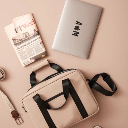 Baltimor Collection Water Repellent Computer Bag With Subtle Craftsmanship And Organizer Details - hospitality