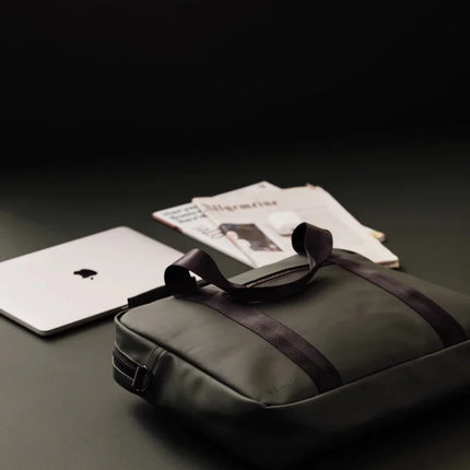 Baltimor Collection Water Repellent Computer Bag With Subtle Craftsmanship And Organizer Details - hospitality