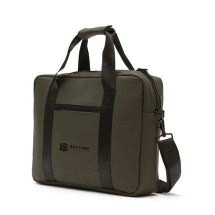 Baltimor Collection Water Repellent Computer Bag With Subtle Craftsmanship And Organizer Details - hospitality