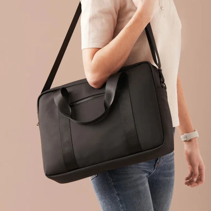 Baltimor Collection Water Repellent Computer Bag With Subtle Craftsmanship And Organizer Details - hospitality