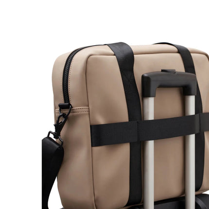 Baltimor Collection Water Repellent Computer Bag With Subtle Craftsmanship And Organizer Details - hospitality
