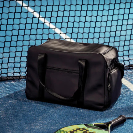 Baltimor Nubuck Gym Bag With Matte Finish Atelier - hospitality