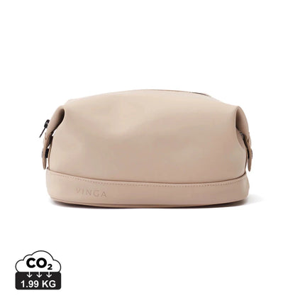 Baltimor Nubuck PU Wash Bag Atelier Collection Water Repellent Travel Toiletry Case - hospitality