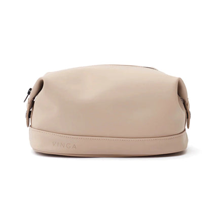 Baltimor Nubuck PU Wash Bag Atelier Collection Water Repellent Travel Toiletry Case - hospitality