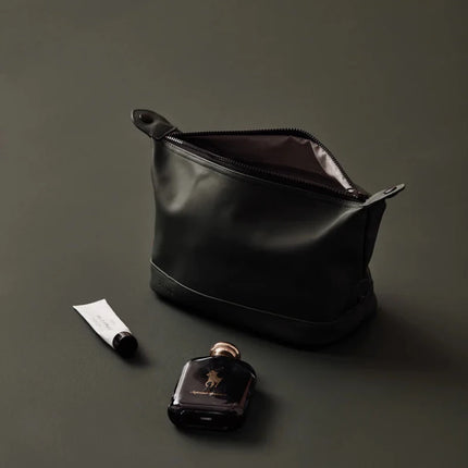 Baltimor Nubuck PU Wash Bag Atelier Collection Water Repellent Travel Toiletry Case - hospitality