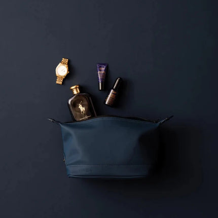 Baltimor Nubuck PU Wash Bag Atelier Collection Water Repellent Travel Toiletry Case - hospitality