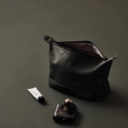 Baltimor Nubuck PU Wash Bag Atelier Collection Water Repellent Travel Toiletry Case - hospitality