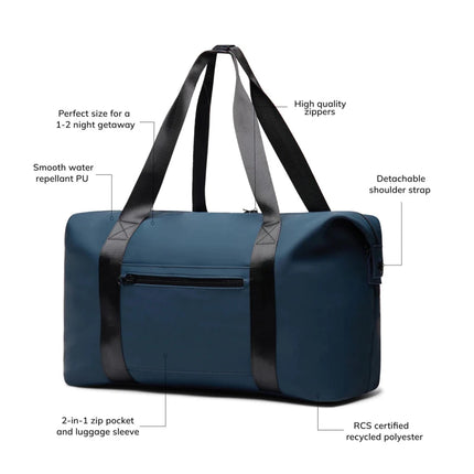 Baltimor RCS 24h Weekend Bag Recycled Polyester PU Finish - hospitality