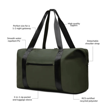 Baltimor RCS 24h Weekend Bag Recycled Polyester PU Finish - hospitality