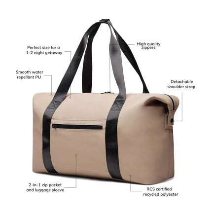Baltimor RCS 24h Weekend Bag Recycled Polyester PU Finish - hospitality