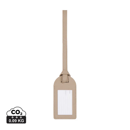 Baltimor RCS Collection Recycled Polyester Luggage Tag - hospitality