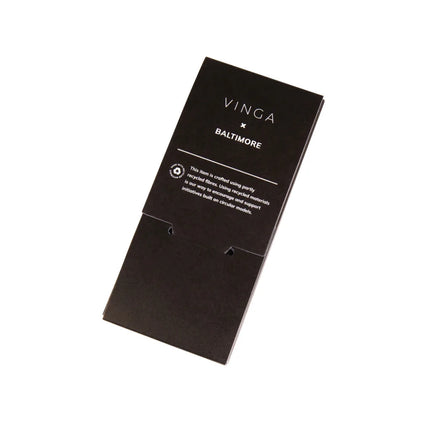 Baltimor RCS Collection Recycled Polyester Luggage Tag - hospitality