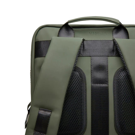 Baltimor RCS Explorer Backpack From RCS Collection Recycled Polyester With PU Exterior And Ergonomic Mesh Backing - hospitality