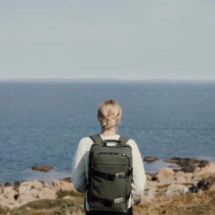 Baltimor RCS Explorer Backpack From RCS Collection Recycled Polyester With PU Exterior And Ergonomic Mesh Backing - hospitality