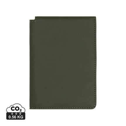 Baltimor RCS Recycled Polyester RFID Passport Cover - hospitality