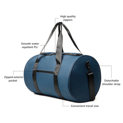 Baltimor Sporter Nubuck PU Gym Weekend Bag Collection - hospitality