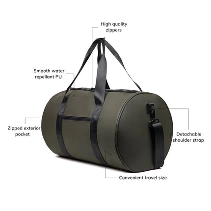 Baltimor Sporter Nubuck PU Gym Weekend Bag Collection - hospitality