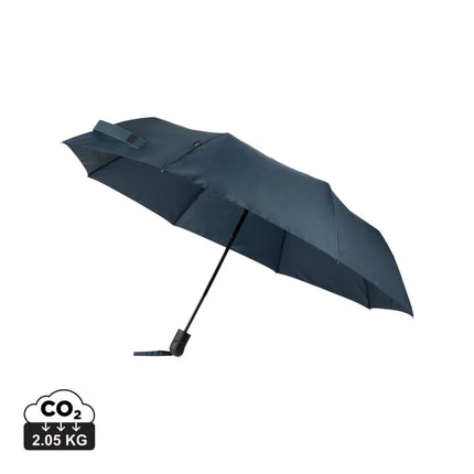 Baltimore AWARE RPET 21 Inch Satin Finish Compact Umbrella - hospitality