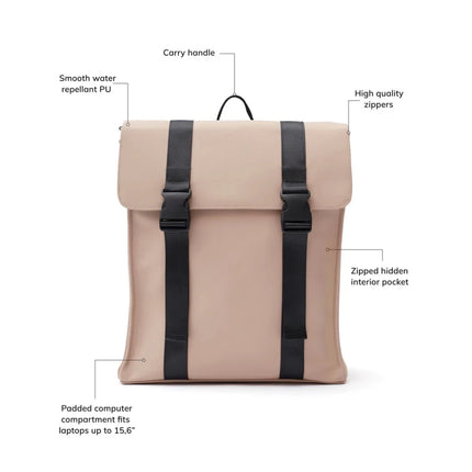 Baltimore Backpack Luxe PU Leather Crafted Collection - hospitality