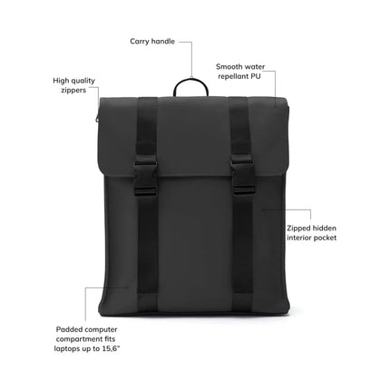 Baltimore Backpack Luxe PU Leather Crafted Collection - hospitality