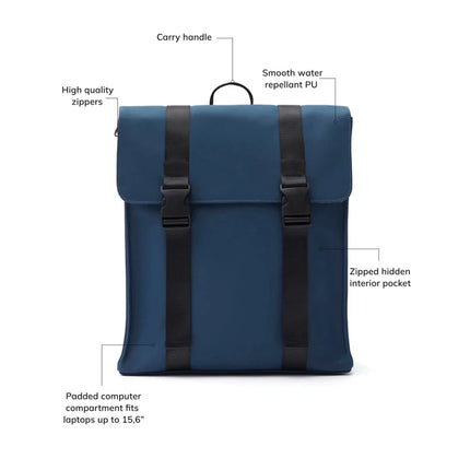 Baltimore Backpack Luxe PU Leather Crafted Collection - hospitality
