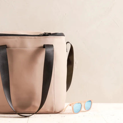 Baltimore Collection Insulated Cooler Bag In Water Repellent PU Nubuck With Premium Craftsmanship - hospitality