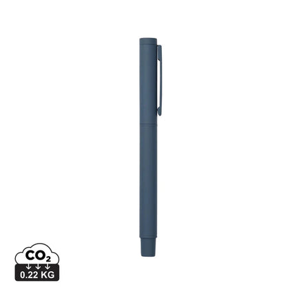 Baltimore Collection Recycled Stainless Steel Pen With Rubber Grip And Matte Finish - hospitality