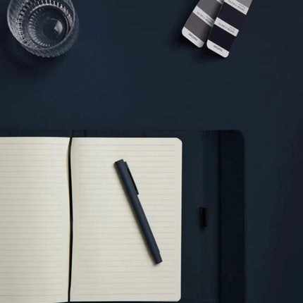 Baltimore Collection Recycled Stainless Steel Pen With Rubber Grip And Matte Finish - hospitality