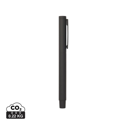 Baltimore Collection Recycled Stainless Steel Pen With Rubber Grip And Matte Finish - hospitality
