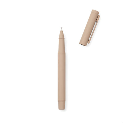 Baltimore Collection Recycled Stainless Steel Pen With Rubber Grip And Matte Finish - hospitality