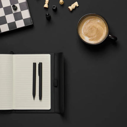 Baltimore GRS Certified Paper And PU Notebook A5 Closure - hospitality