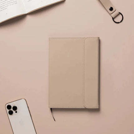 Baltimore GRS Certified Paper And PU Notebook A5 Closure - hospitality