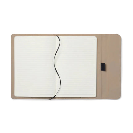 Baltimore GRS Certified Paper And PU Notebook A5 Closure - hospitality