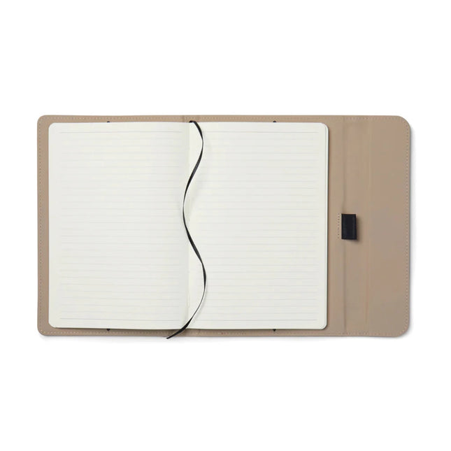 Baltimore GRS Certified Paper And PU Notebook A5 Closure - hospitality