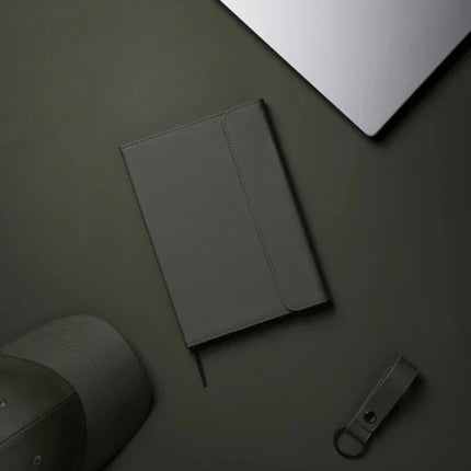 Baltimore GRS Certified Paper And PU Notebook A5 Closure - hospitality