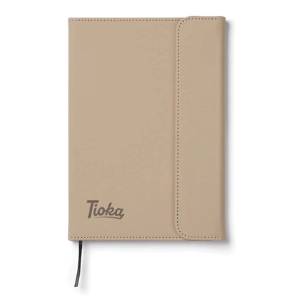 Baltimore GRS Certified Paper And PU Notebook A5 Closure - hospitality