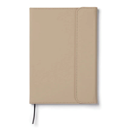 Baltimore GRS Certified Paper And PU Notebook A5 Closure - hospitality